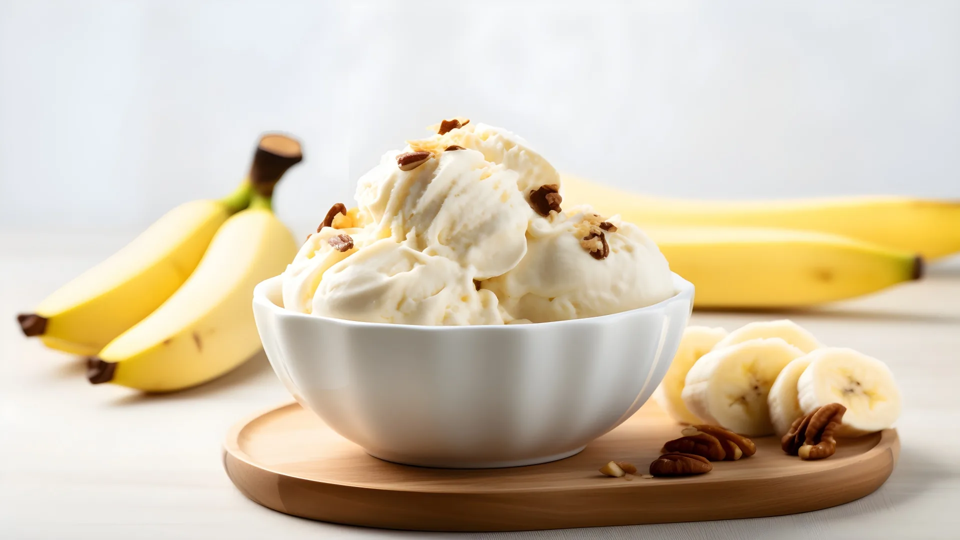 Słodkie ale zdrowe desery - lody bananowe.