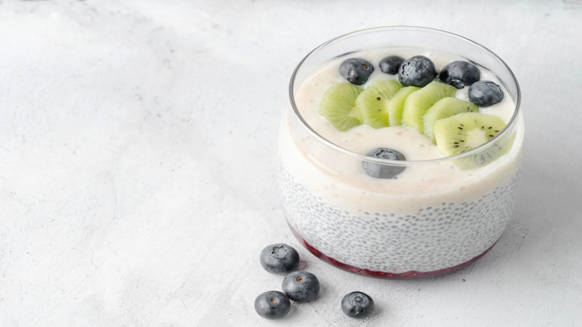 Słodkie ale zdrowe desery - pudding chia.